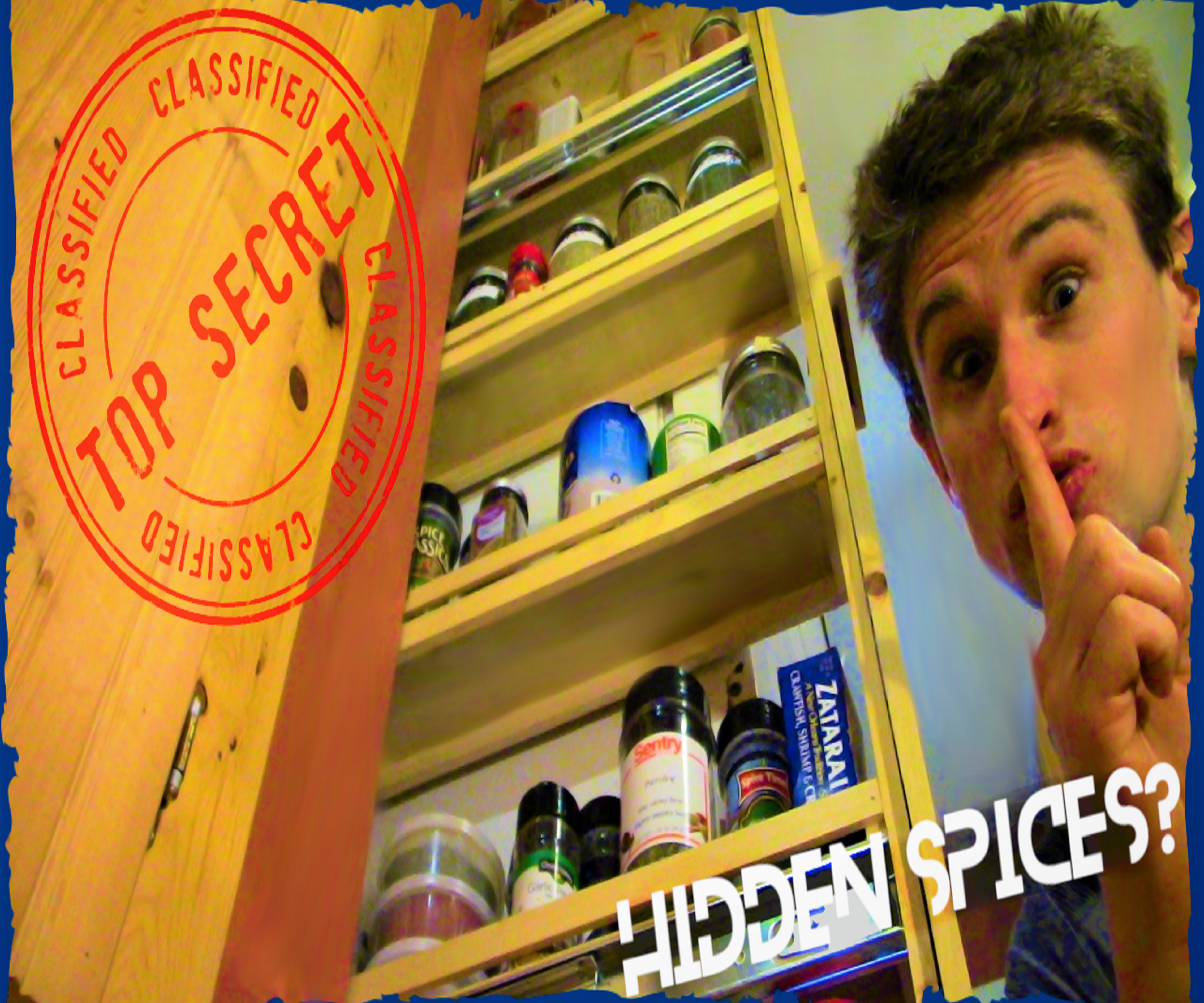 How to Make a Hidden Spice Rack