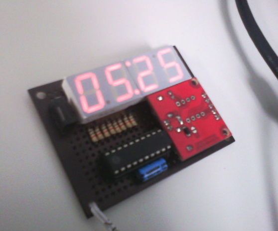Barebone Digital Clock rev2