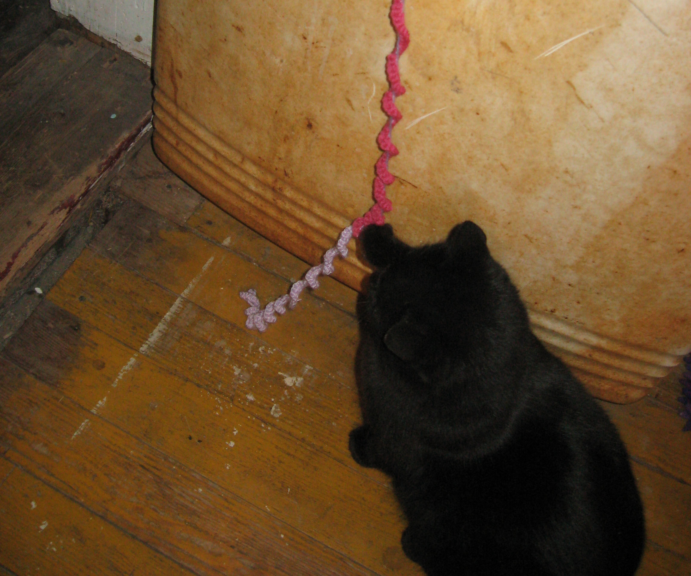Crochet Cat Toy