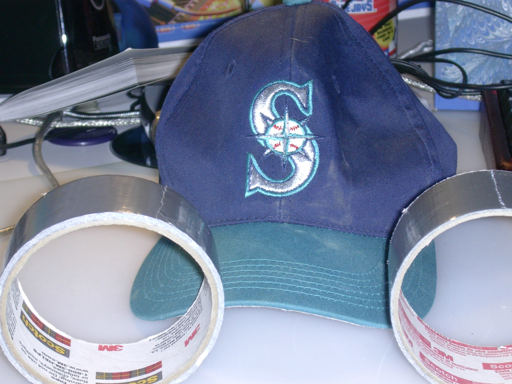 Duct Tape Hat 6 Steps Instructables