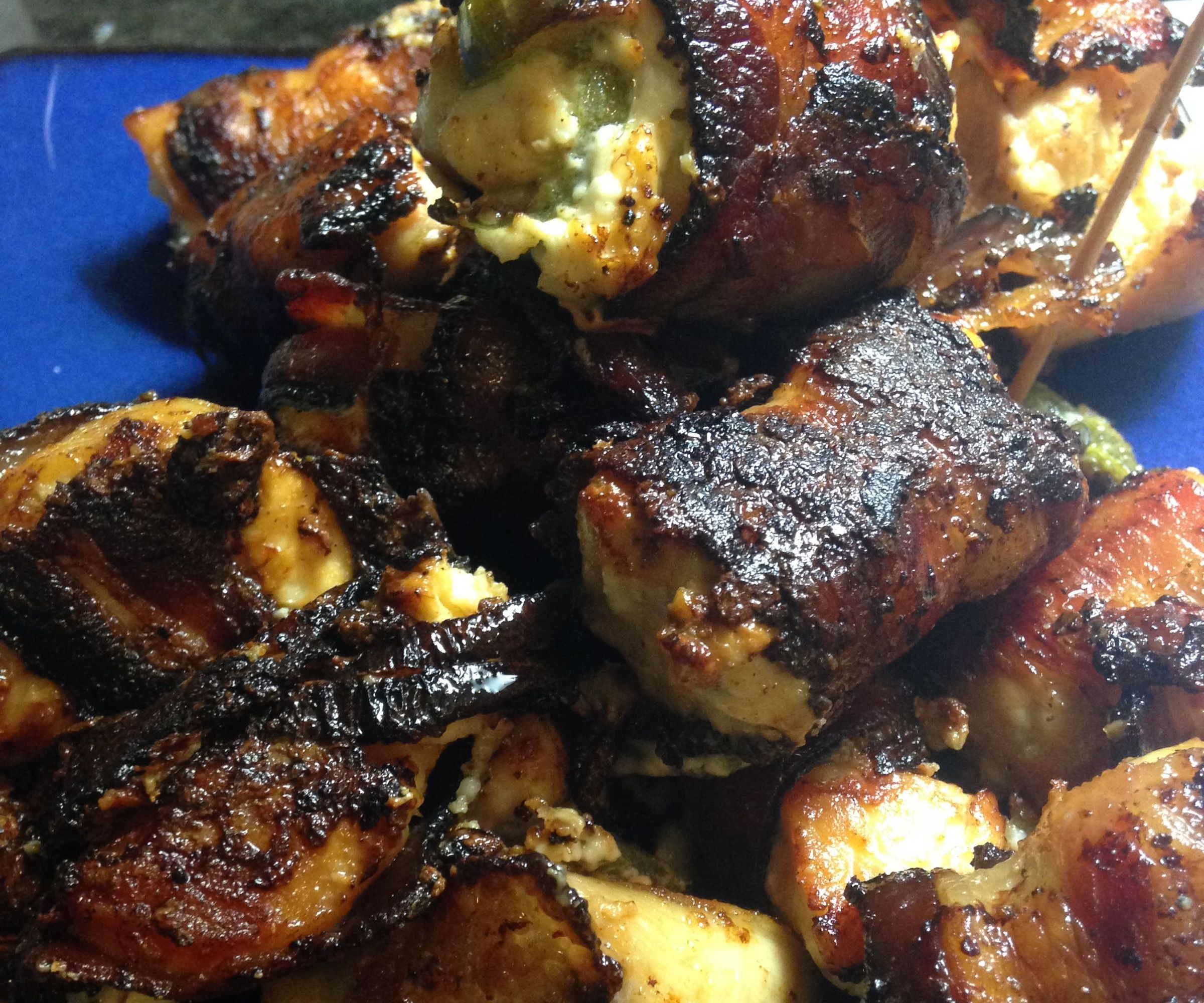 Melt in Your Mouth Bacon Chicken Poppers 