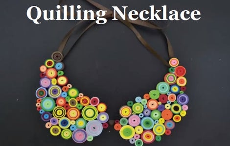 Quilling Necklace