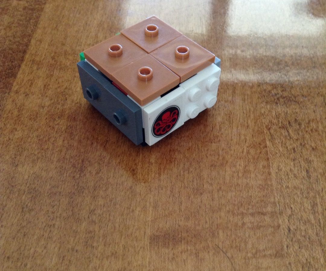 Lego 2x2x1 Rubik's Cube, the Death Cube