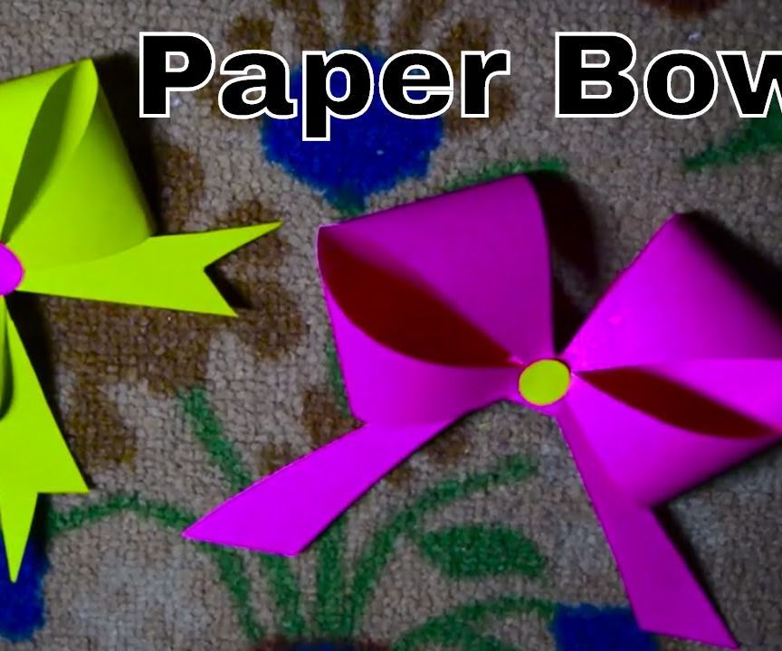 How to Make DIY Paper Bow