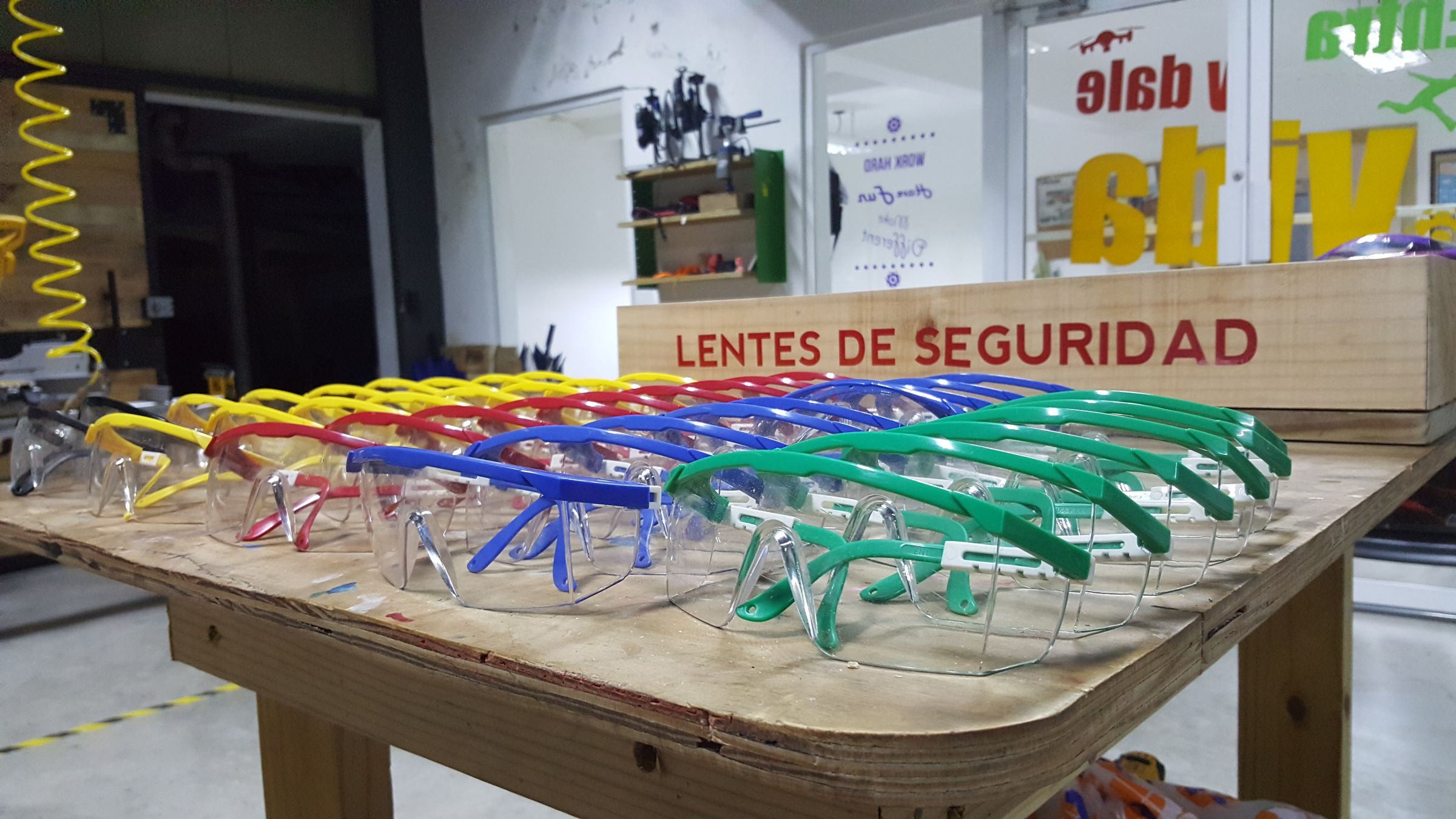 Cajon Para Lentes De Proteccion