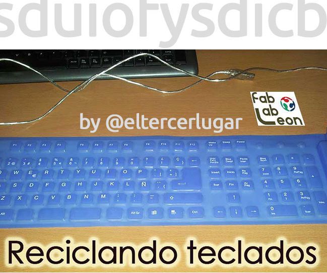 Reciclando un teclado.