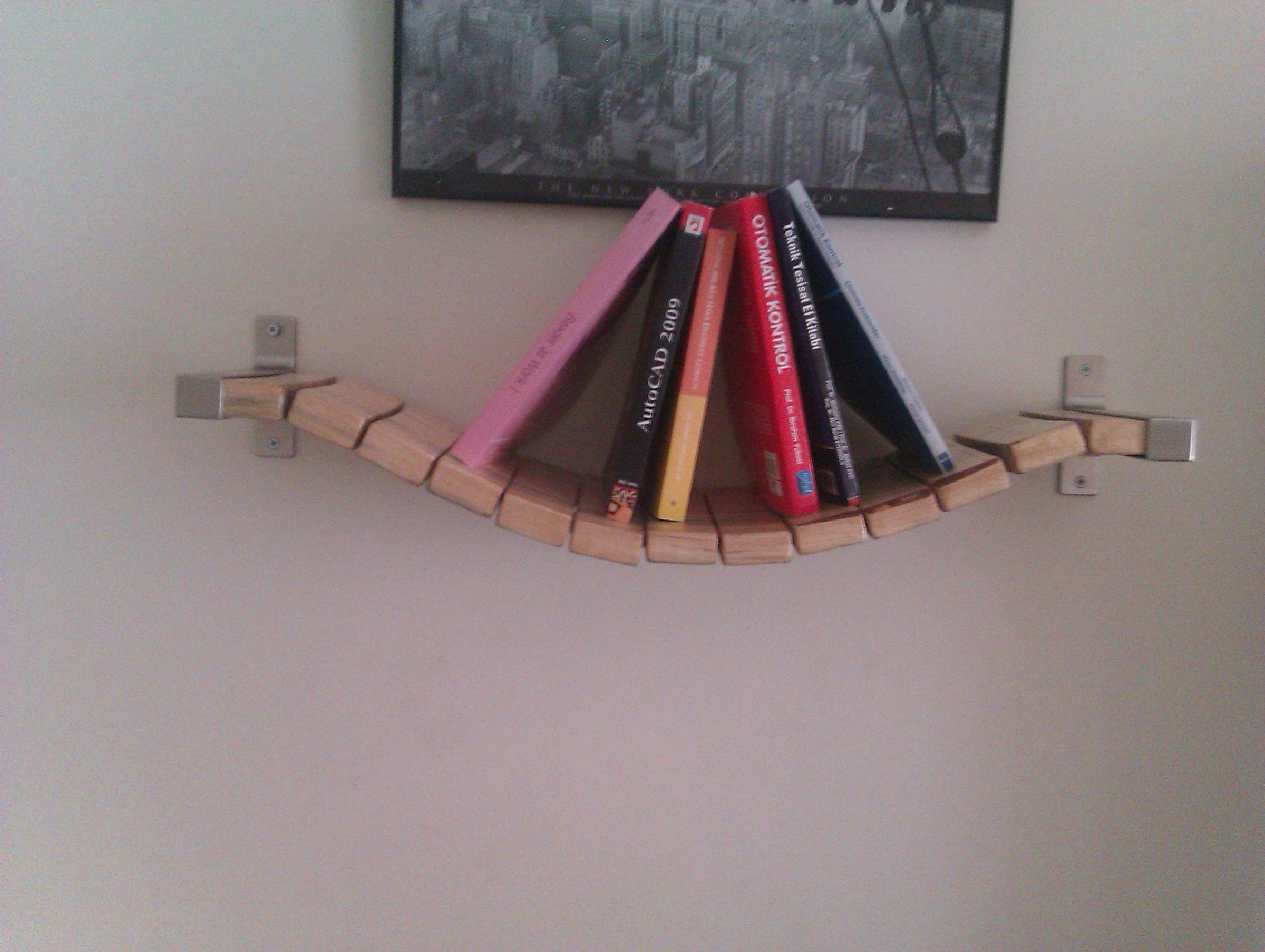 Rope Bridge Bookshelf 7 Steps (with Pictures) Instructables