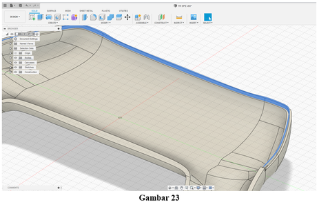 Extrude Penyangga Casing