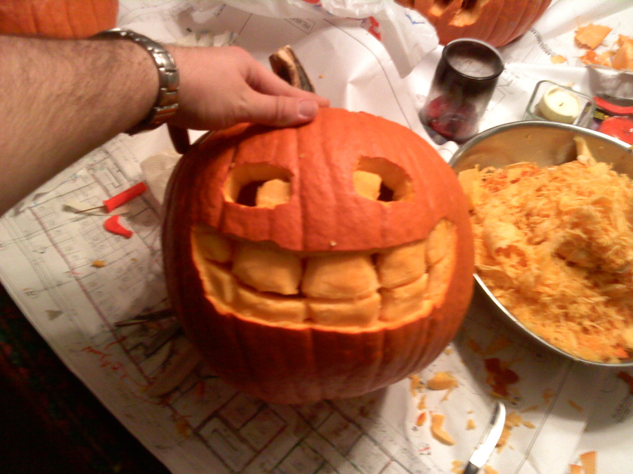 Jack-o-lanterns 2010