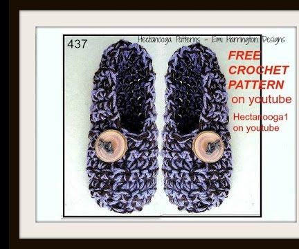 HOW TO CROCHET CHUNKY ADULT SLIPPERS