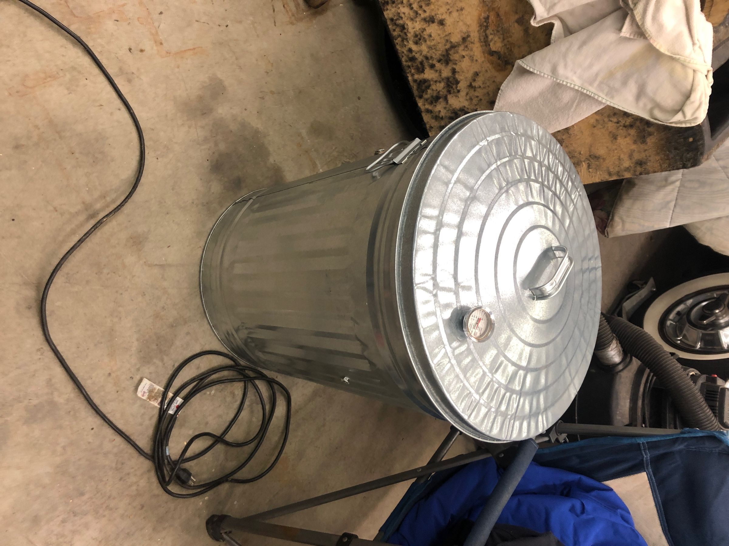 50 Trash Can Smoker 8 Steps Instructables