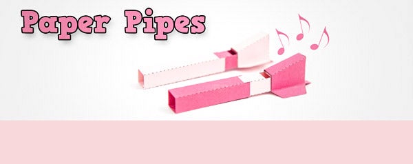 Tubeable Paper Pipes