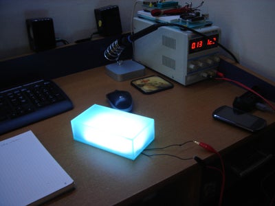 Light Cube With Light Strip