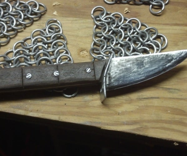 1st Homemade Knife (W/ Limited Tools)