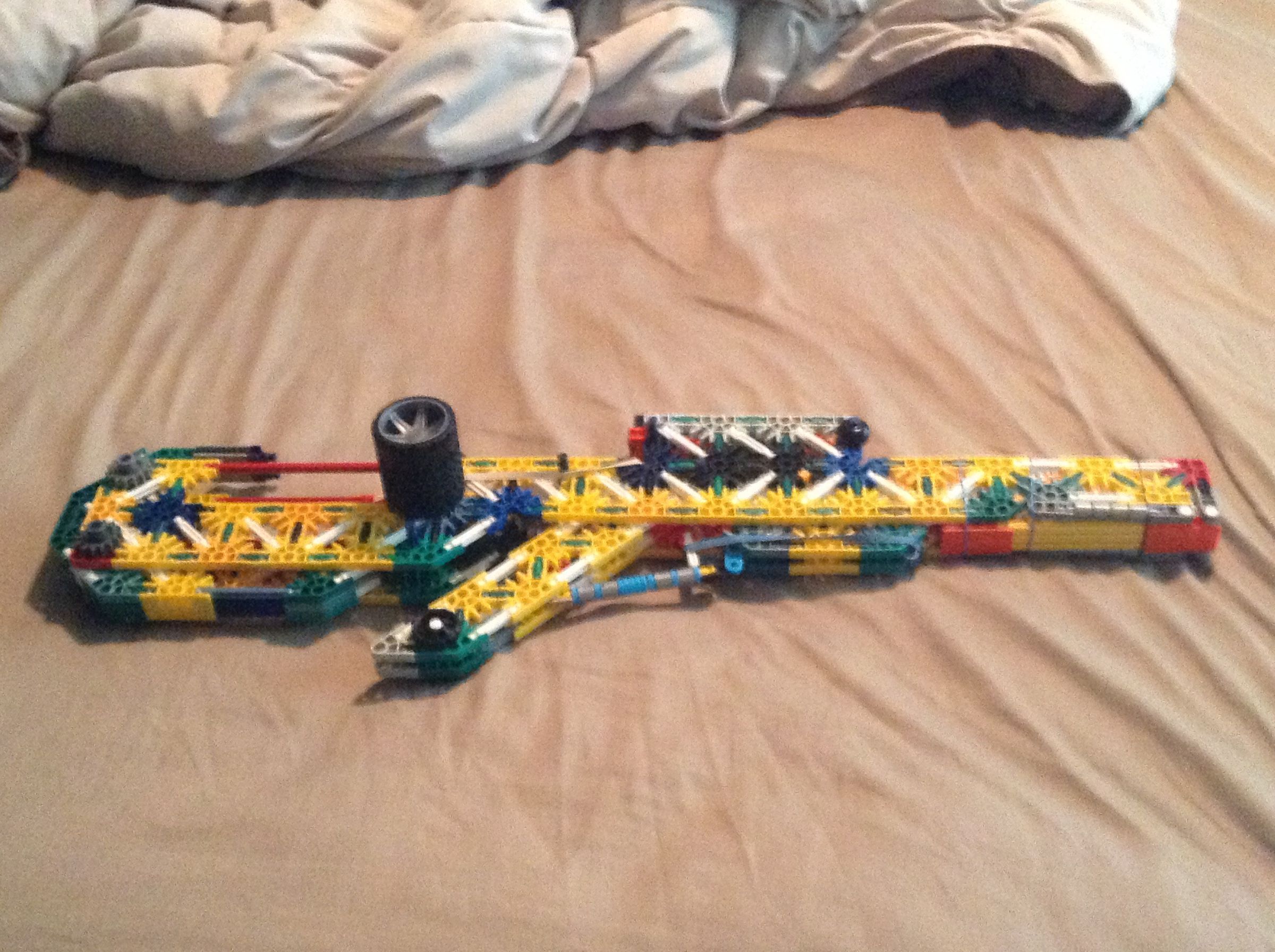 The Lightning II XL KNEX Sniper Rifle