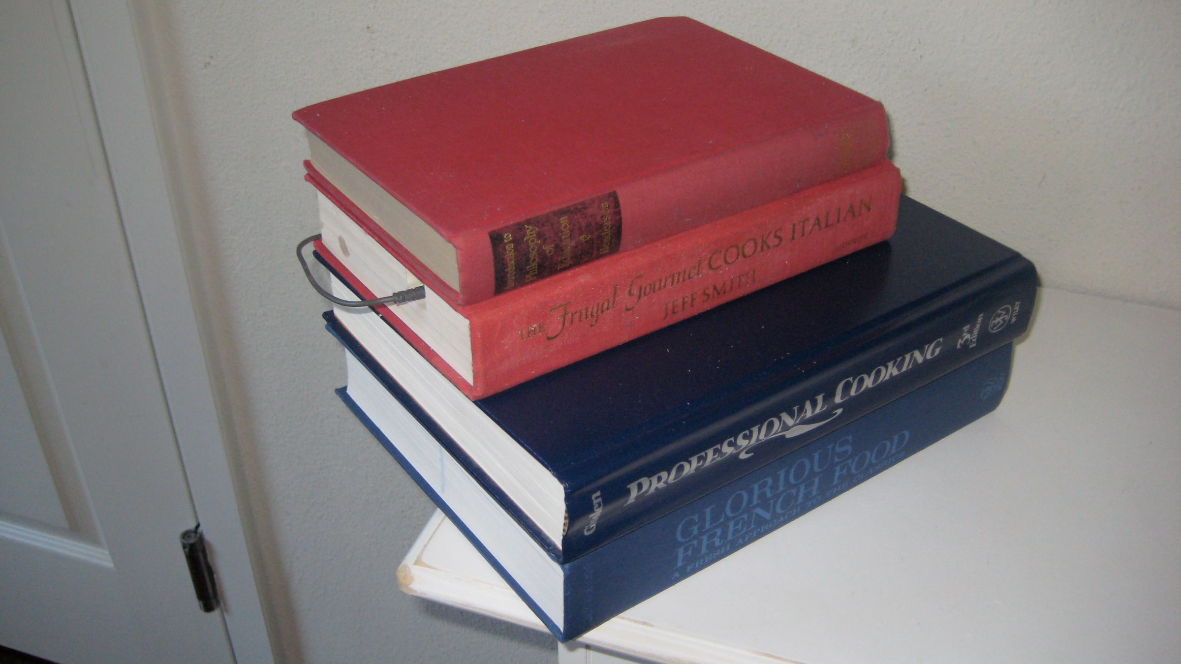 Power Book- Hidden Cords in a Hollow Book