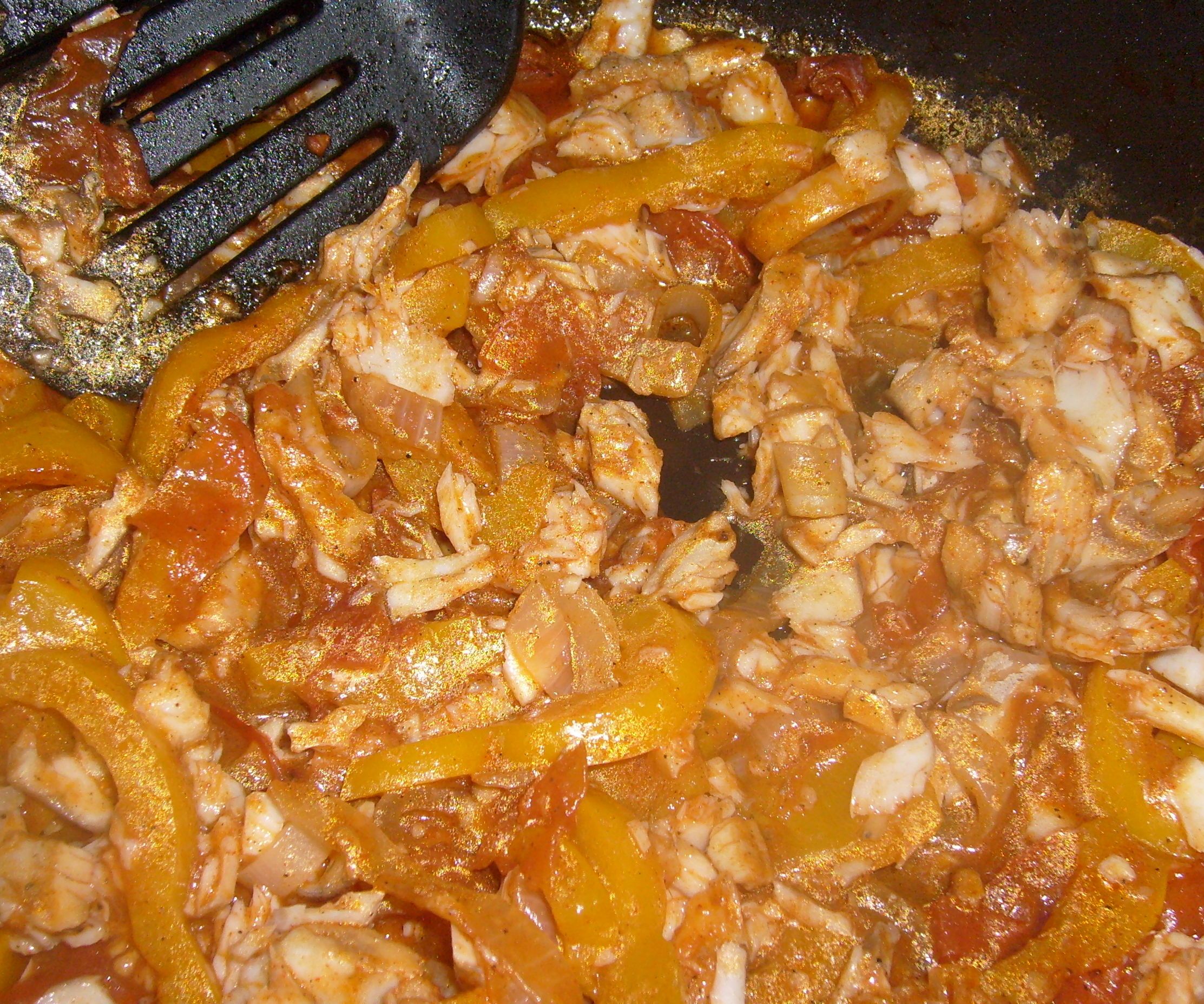 Tilapia in Vegetable Sauce