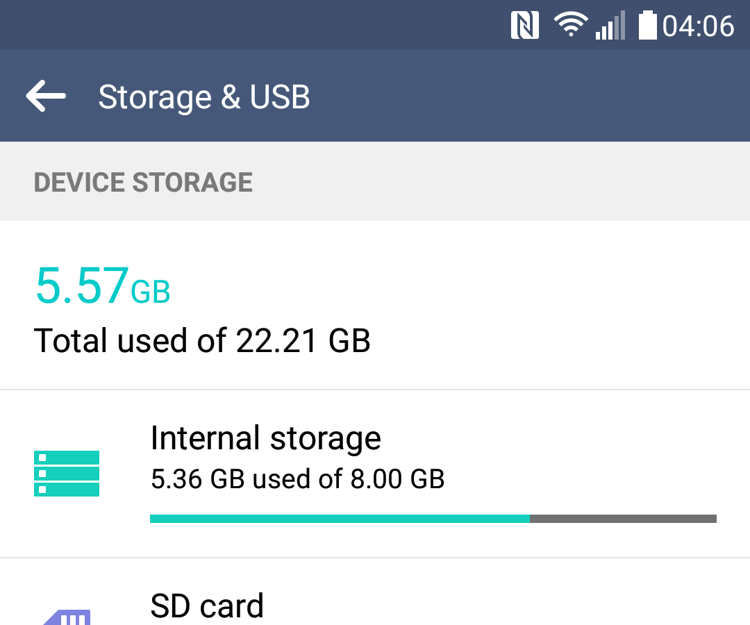 LG 4  Adoptable Storage Android M 6.0 . No Root