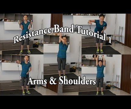 Resistance Band Training Tutorial 1: Arms + Shoulders 