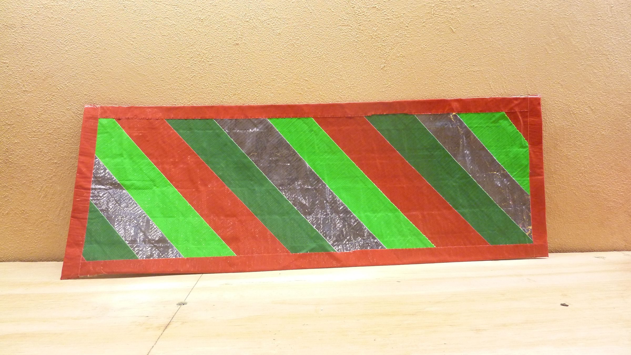 Make Holiday Mats Purely of Duct Tape!