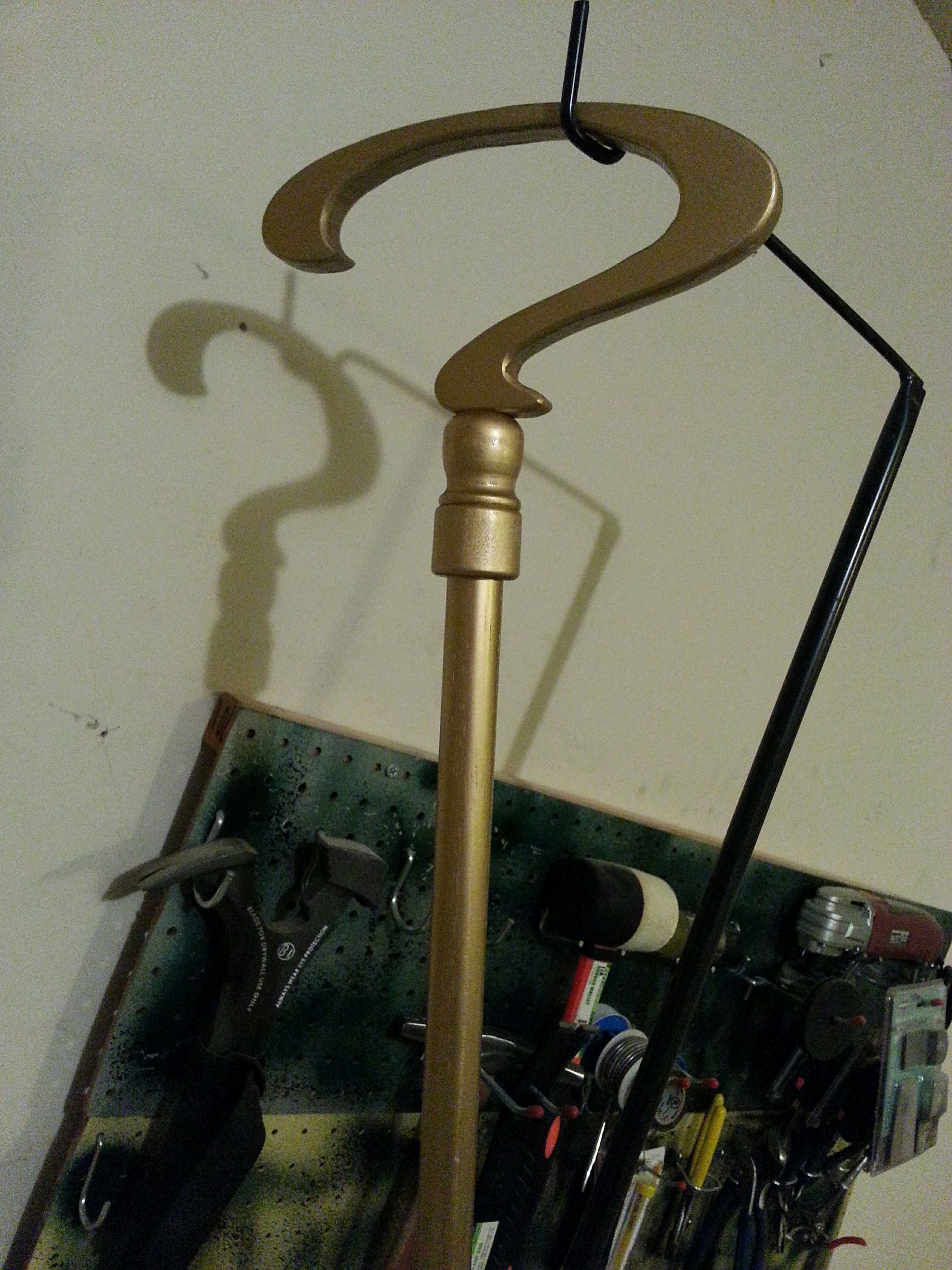 Making a Riddler Cane