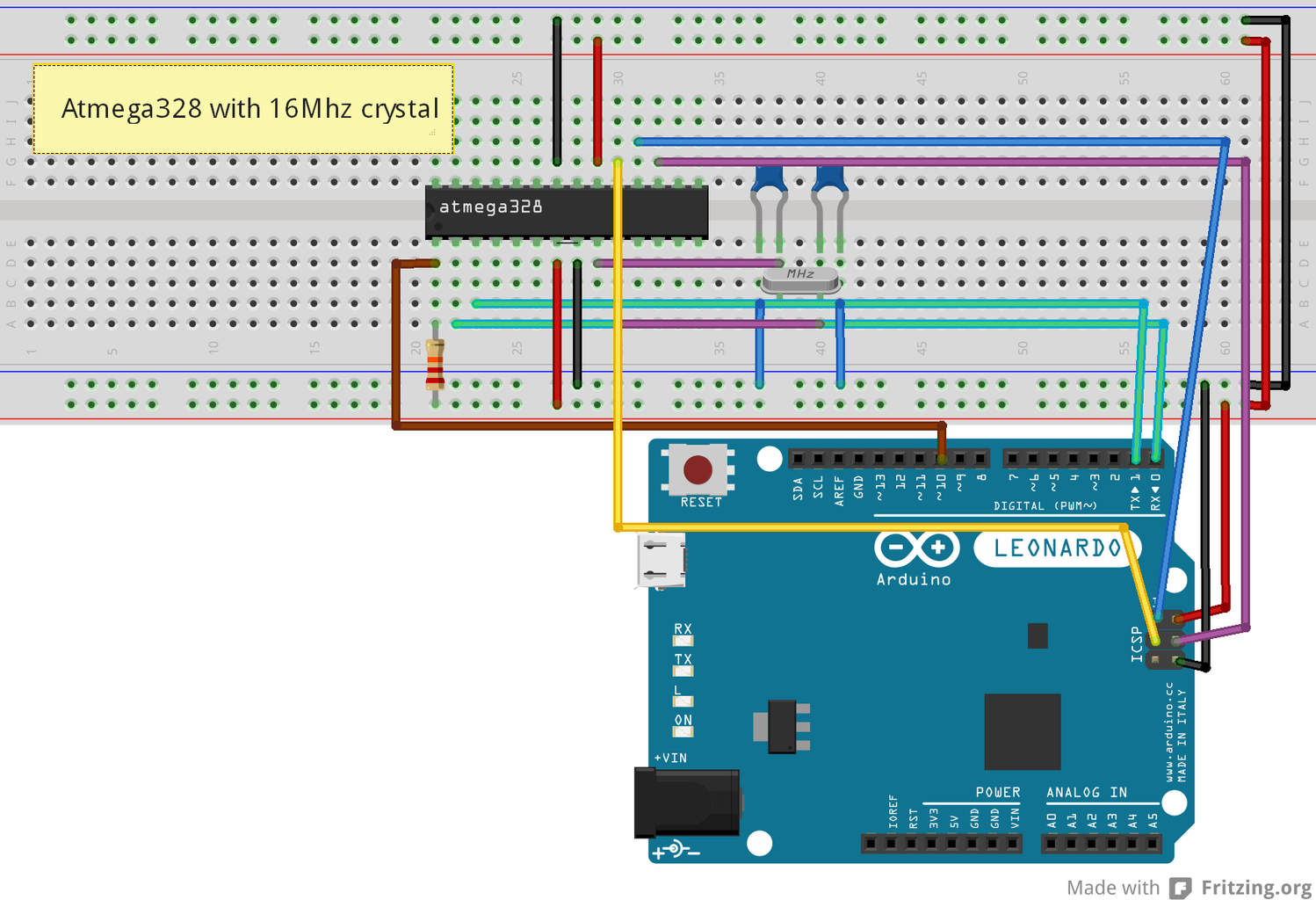 Arduino Leonardo As ISP : 7 Steps - Instructables