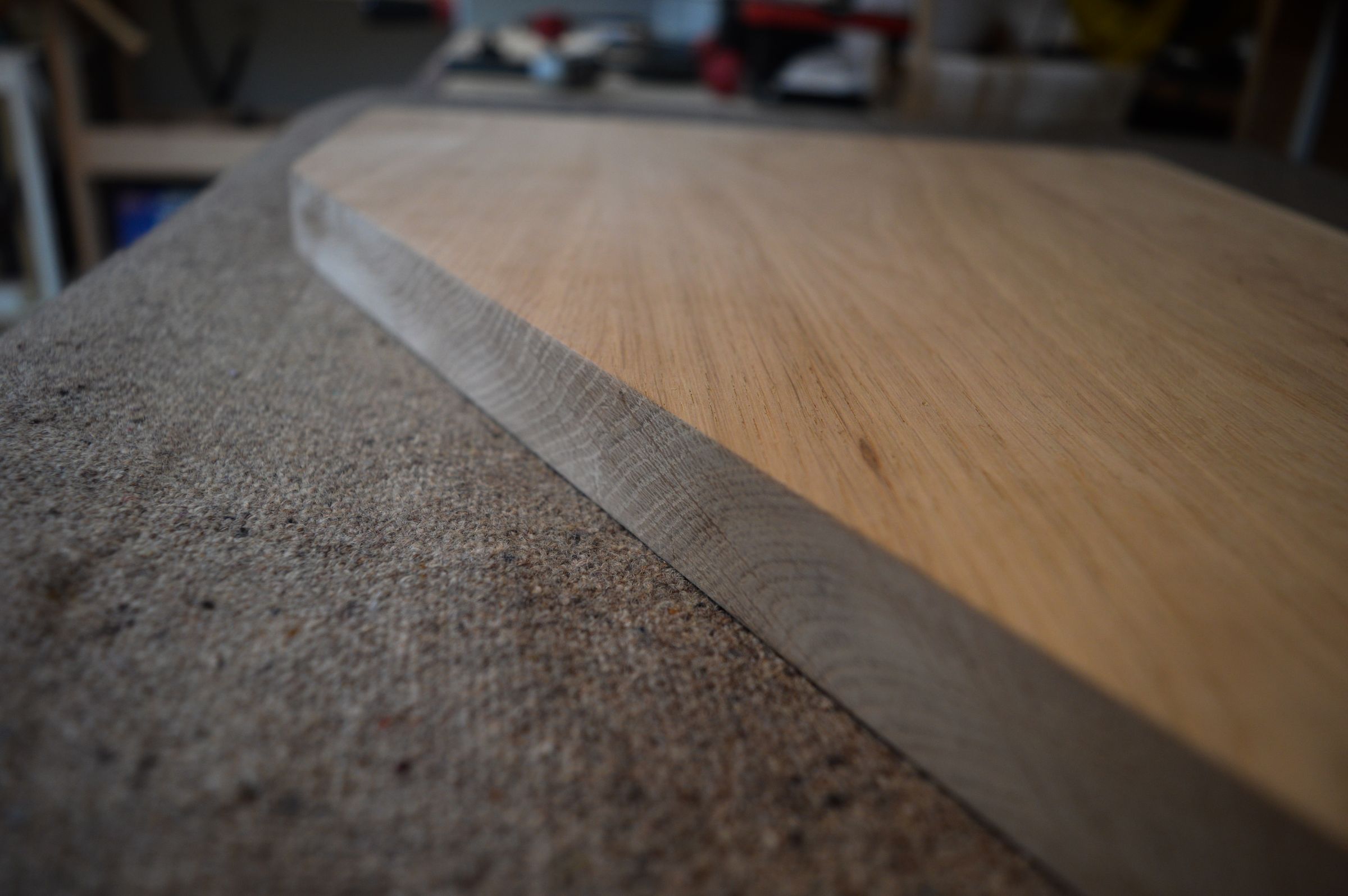 Beautiful White Oak Floating Corner Shelf 10 Steps (with Pictures