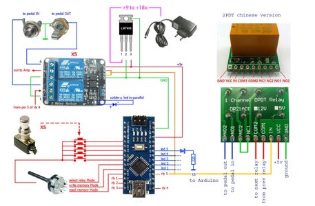 Arduino Programable 5 Pedal Switcher - Instructables