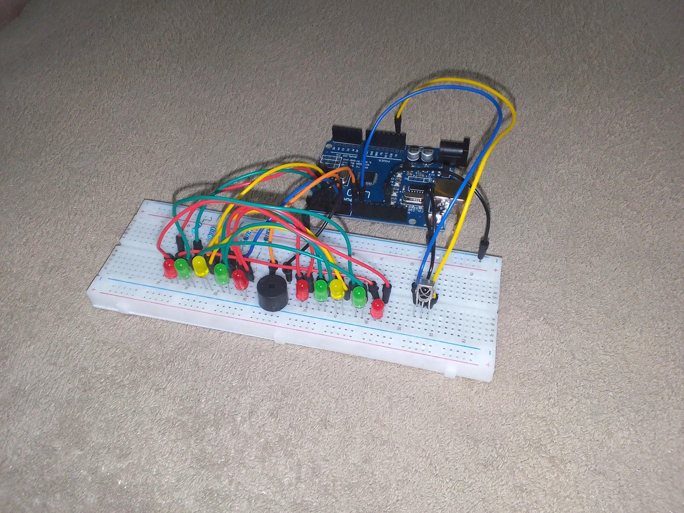 Passive Buzzer Music Maker (Make Notes & Add Songs) : 5 Steps (with ... Circuit Diagram