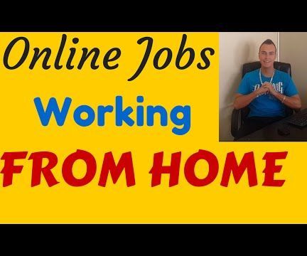 Online Jobs Working From Home | How to Work Online From Home ? | Starting Today!