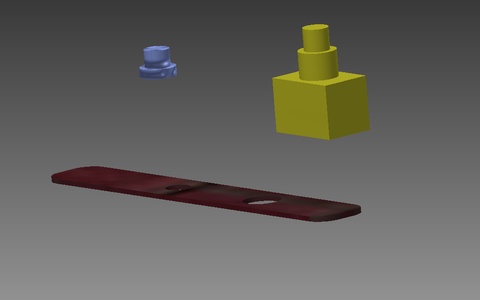 Creating an Assembly of the Switches in Their Plate