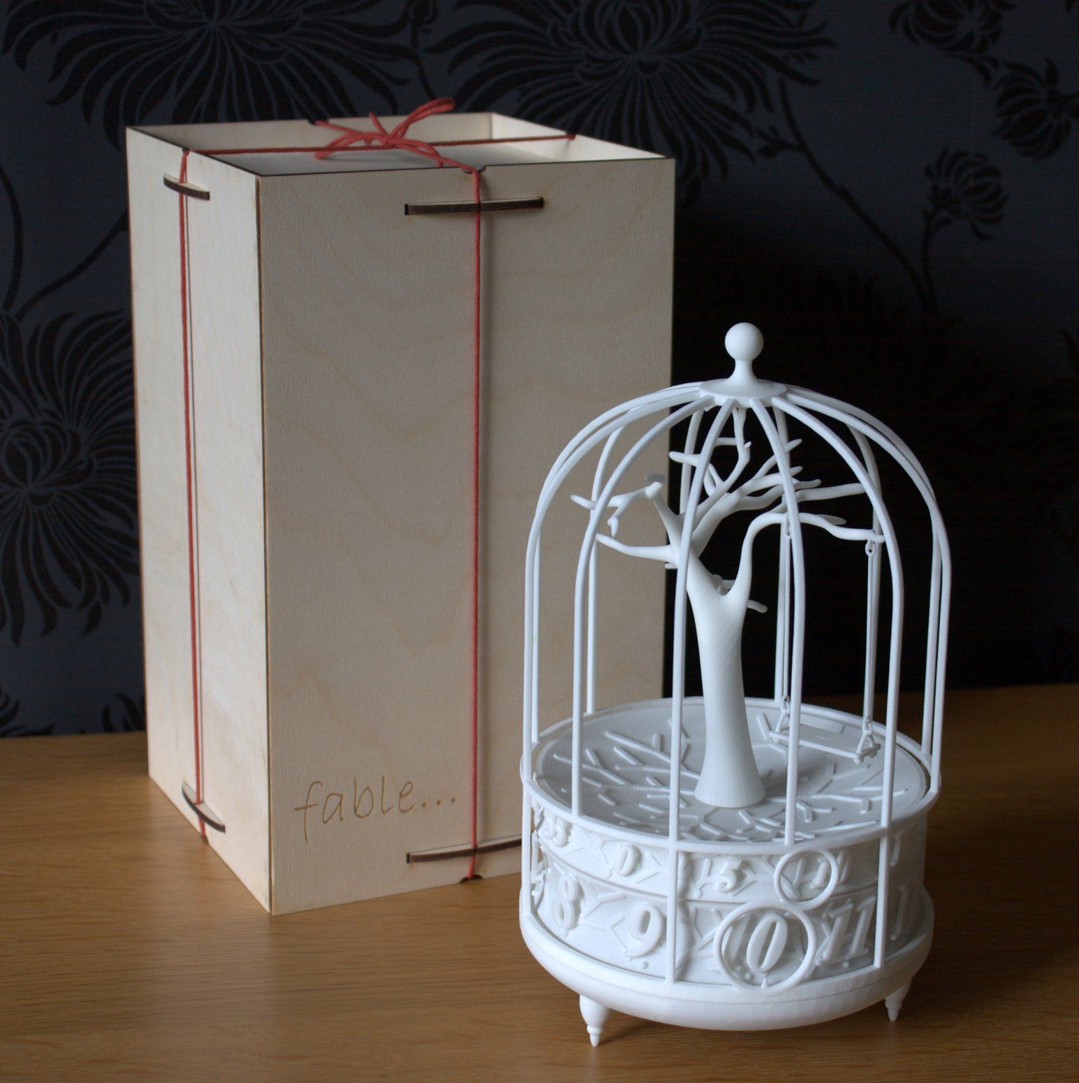 "Fable" 3D Printed Clock