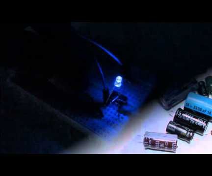 Blinker Circuit With Timer EN555P and Resistors DIY Experiment 