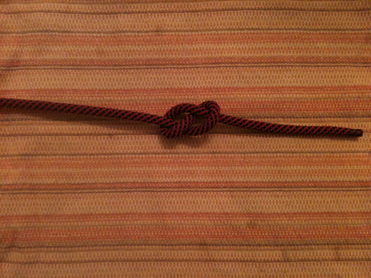 How to tie a basic figure eight knot & the follow through