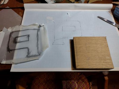 Resin Work and Wooden Panelled Surface - Making the Table Top and Backguard