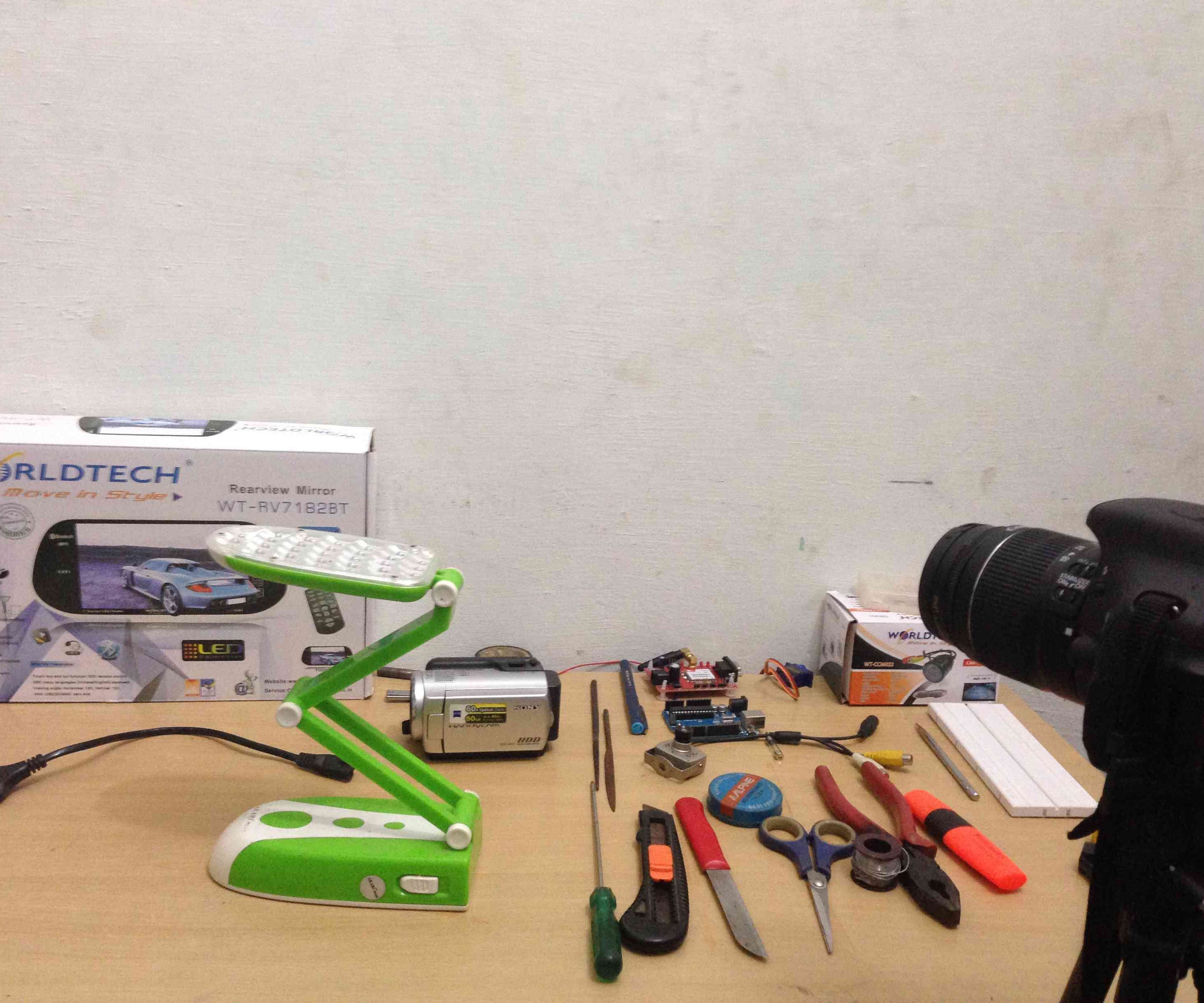 Desk lamp hack - DIY  - A Penny Saved!