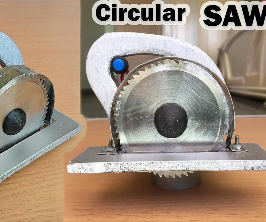 DIY Mini Circular Saw