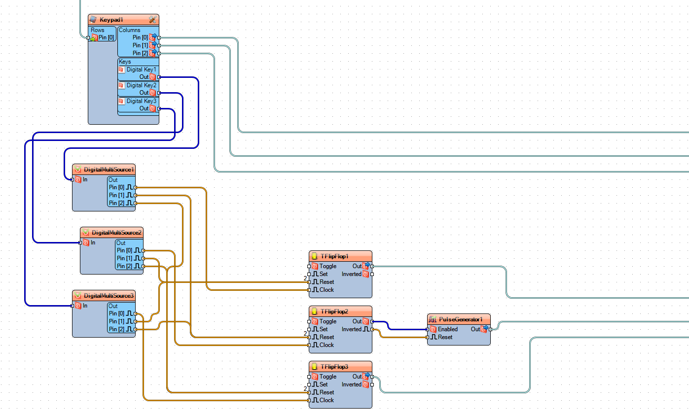 In Visuino Connect Components