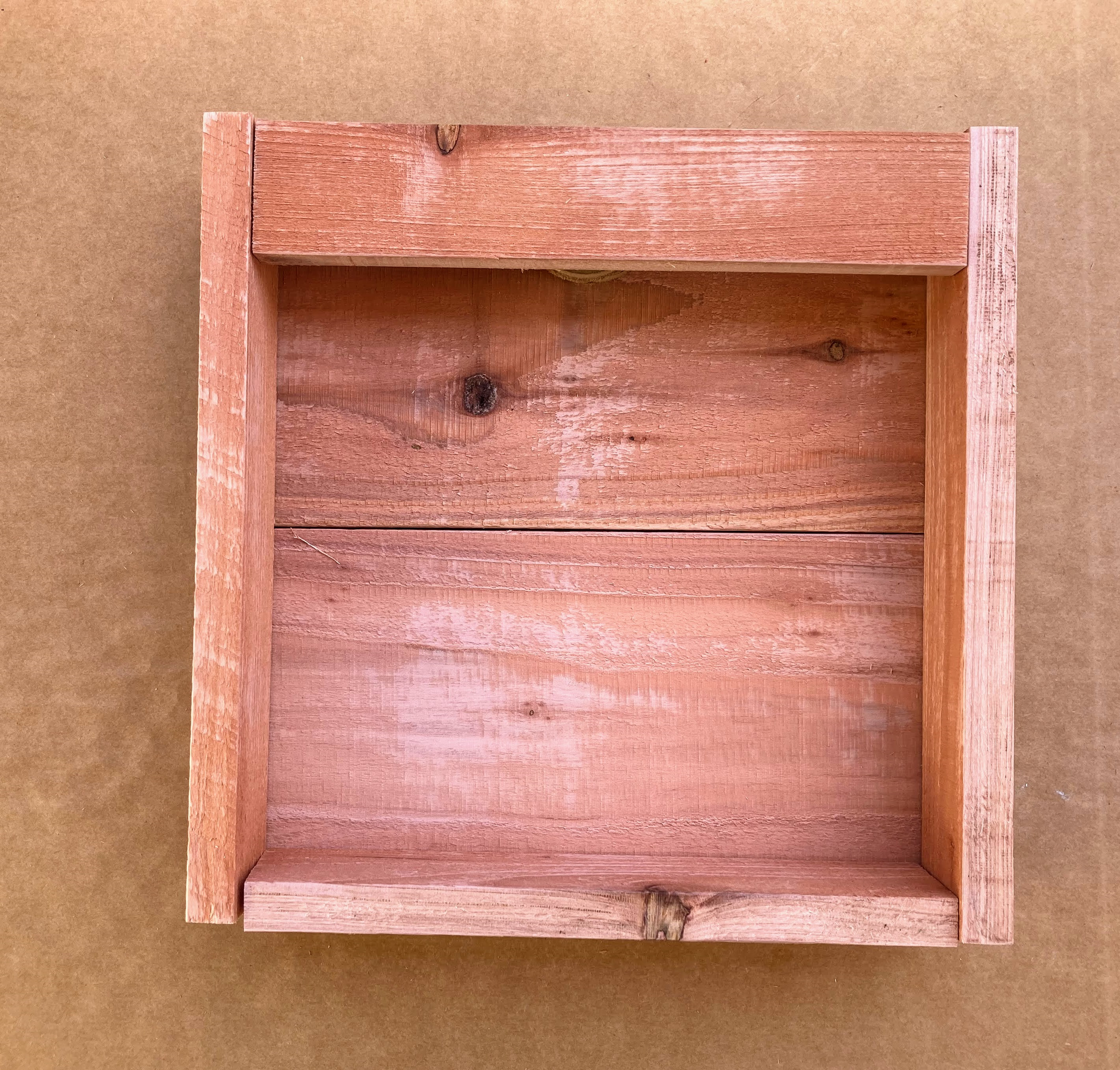 Wood Wall Hanging Box for Succulents 3 Steps (with Pictures