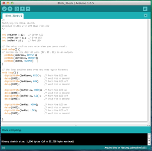 How to Blink 3 LEDs Using Arduino