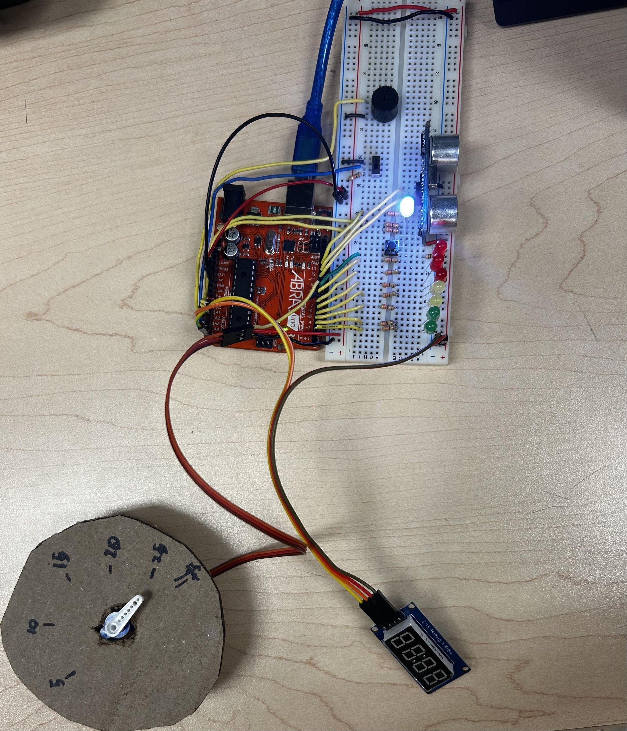 Ultrasonic Distance Alarm System : 4 Steps - Instructables