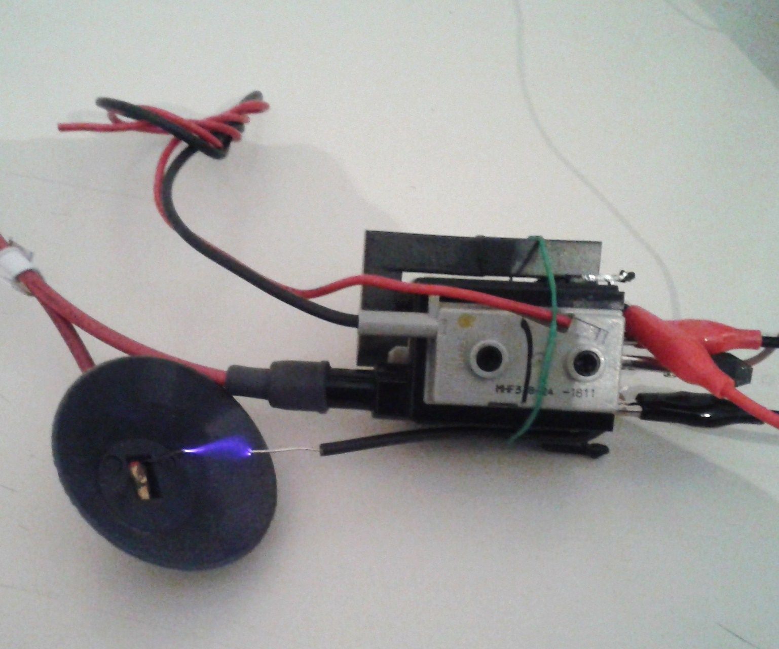 Generating High Voltage From Salvaging Components
