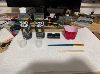 Applying Epoxy