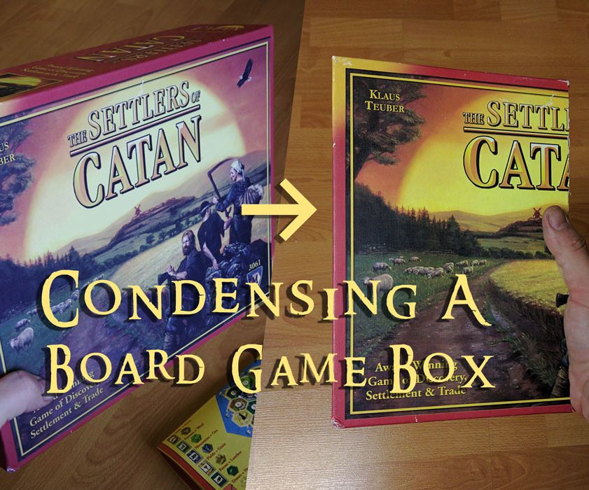 Condense a Board Game Box