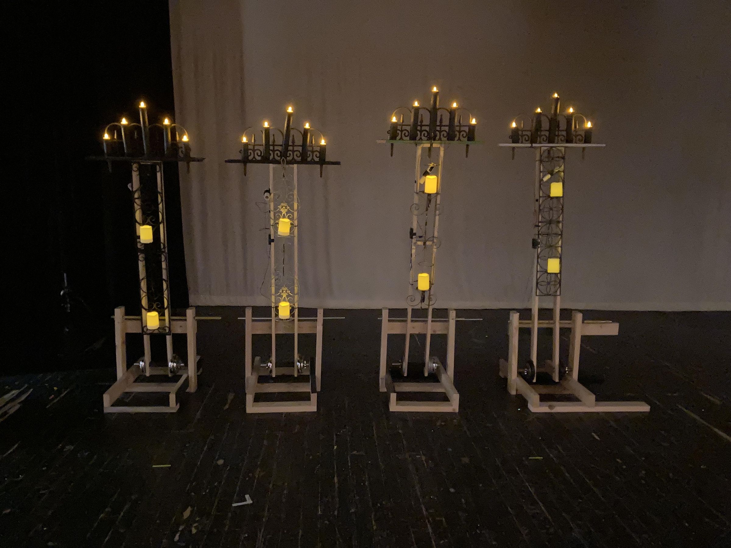 Rising Candelabra Prop 12 Steps Instructables