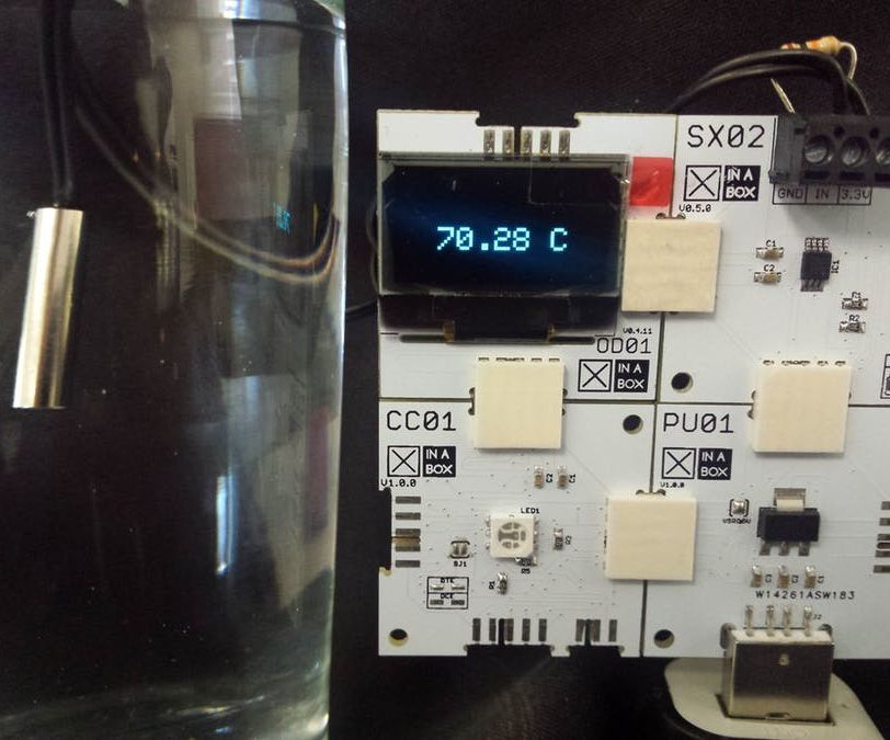 Temperature Measurement Using XinaBox and a Thermistor
