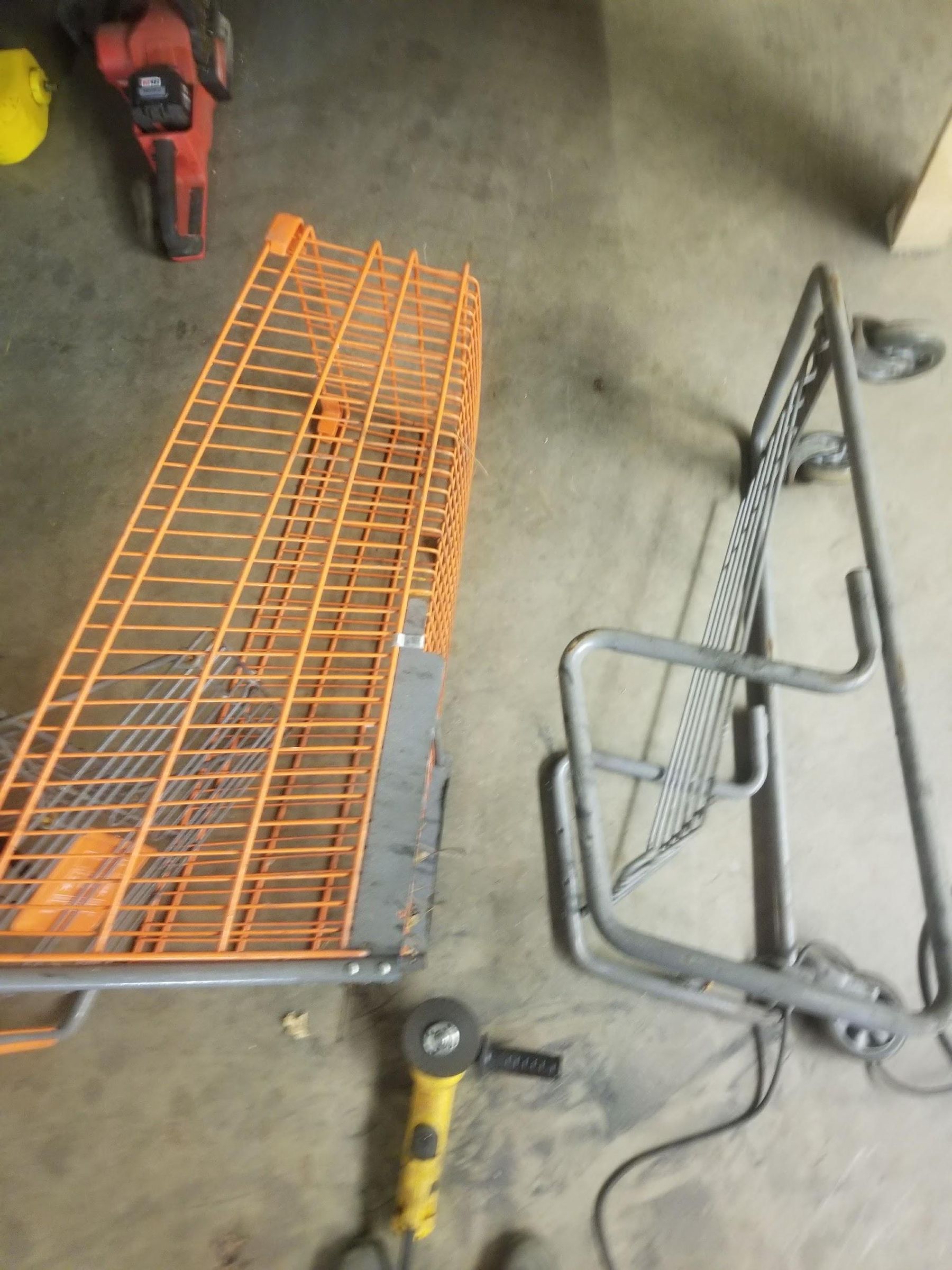 Shopping Cart Chair With Magazine Holder 4 Steps Instructables