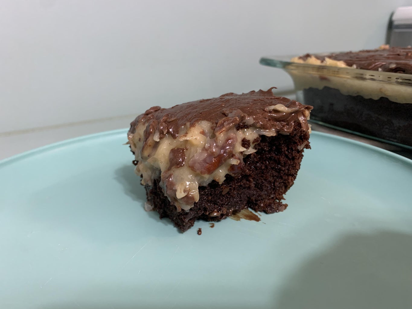 9 X 13 German Chocolate Cake With Chocolate Cream Cheese Frosting : 17