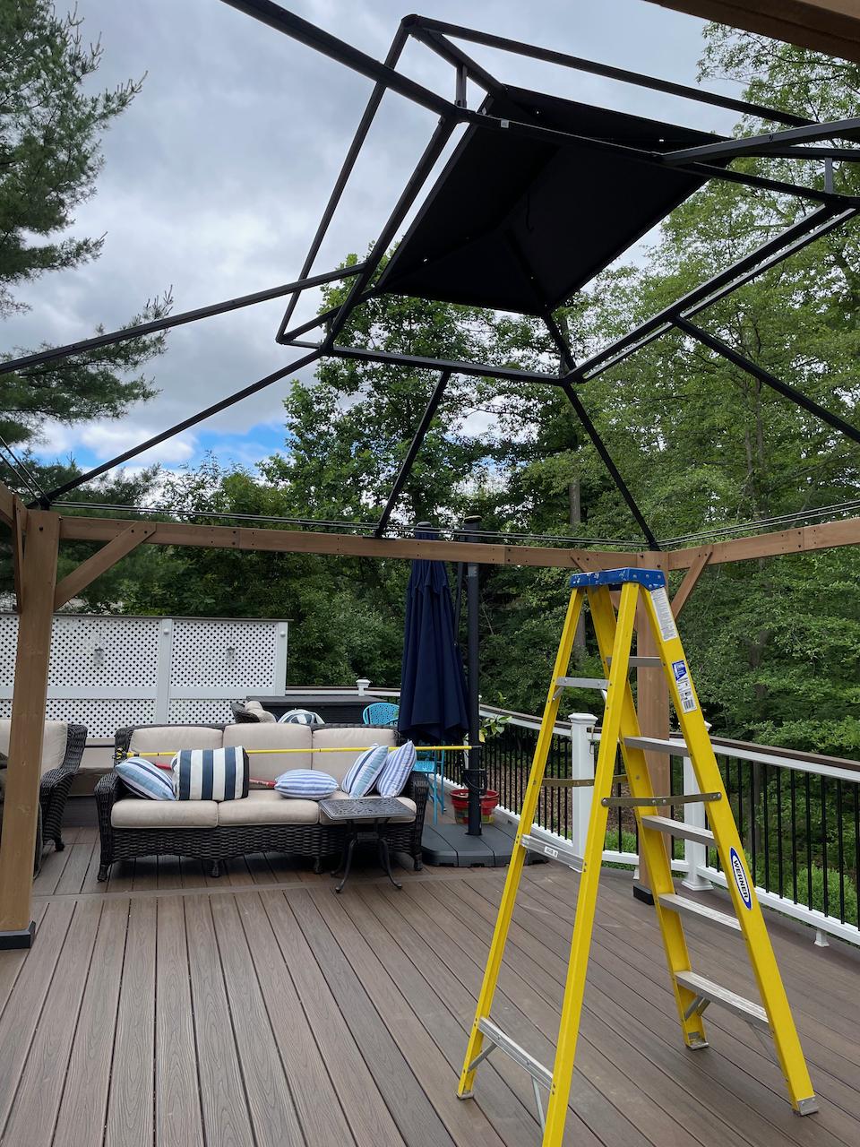 Assemble Frame for the Roof