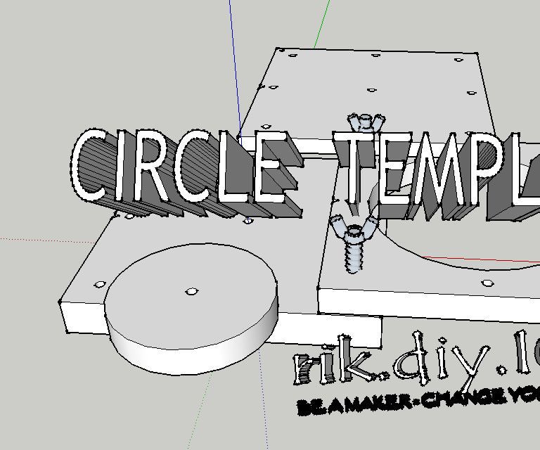 CIRCLE TEMPLATE - Reference Content - for Use in Other Instructables